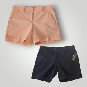 Talbots Shorts Womens 2P The Weekend And Daily Chino Tailored Stretch Lot Of 2