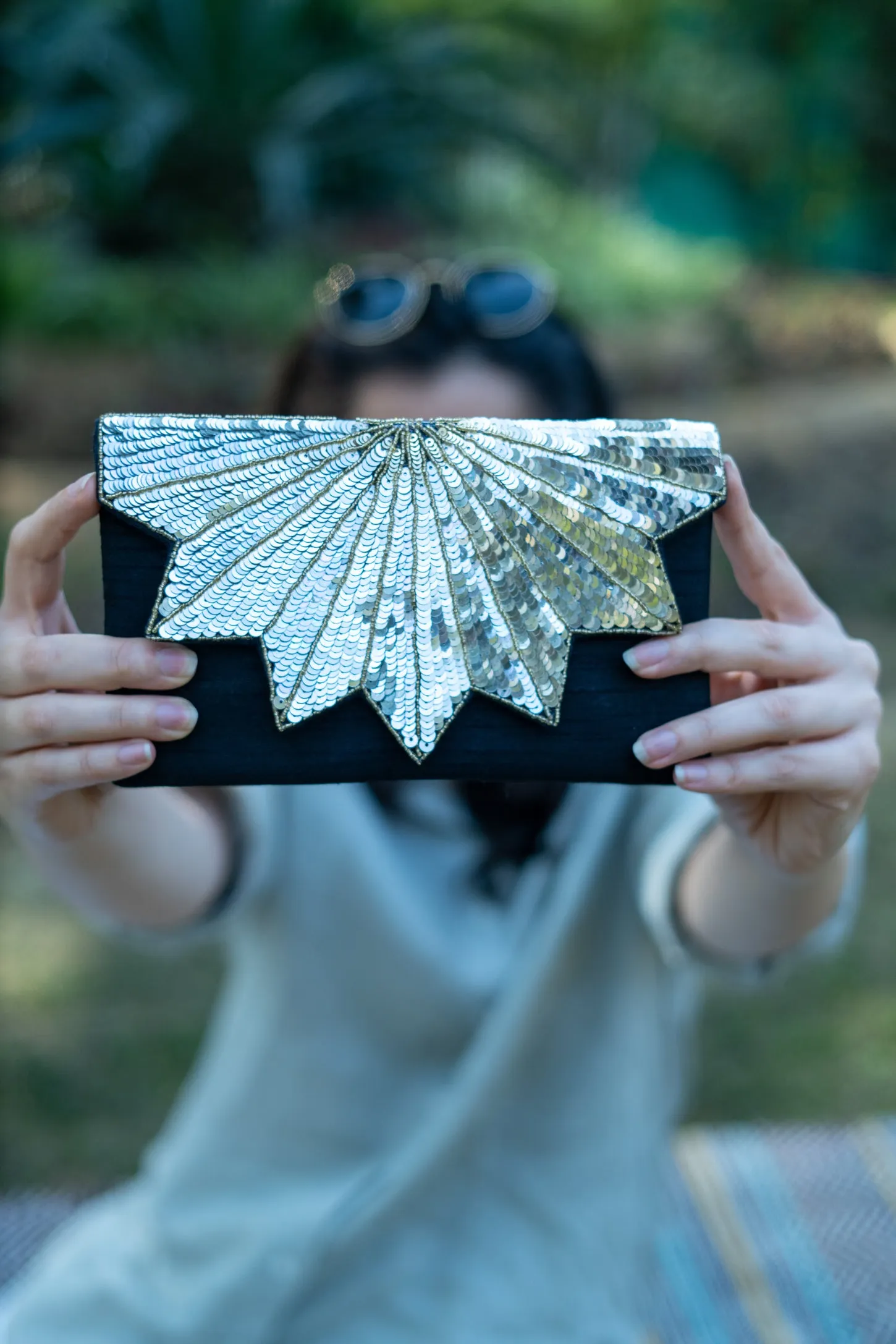 Taylor Black Clutch
