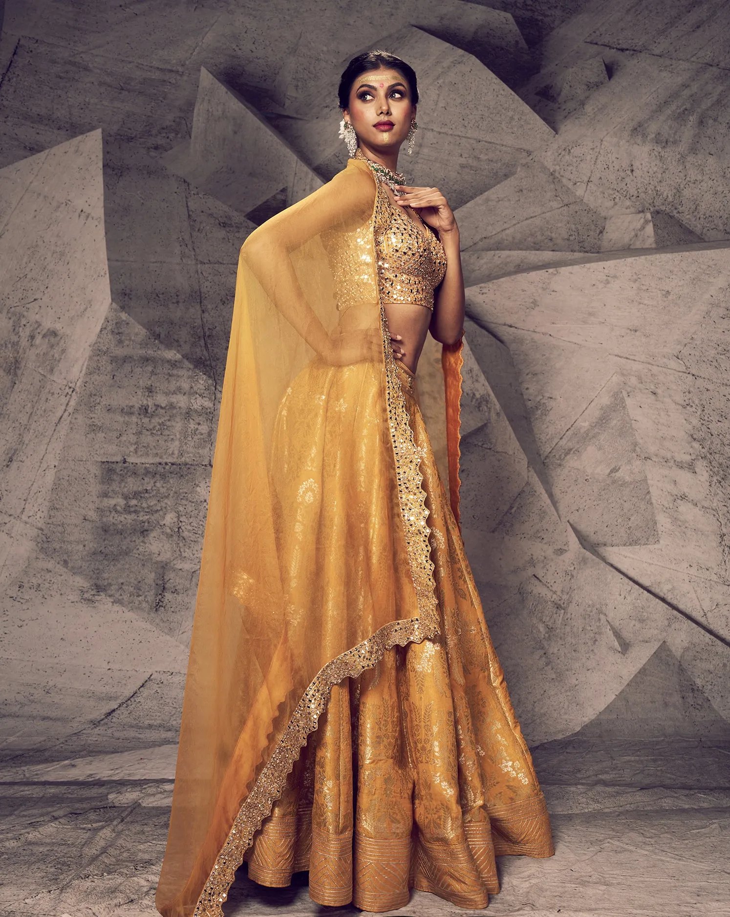 The Anant Genda Lehenga