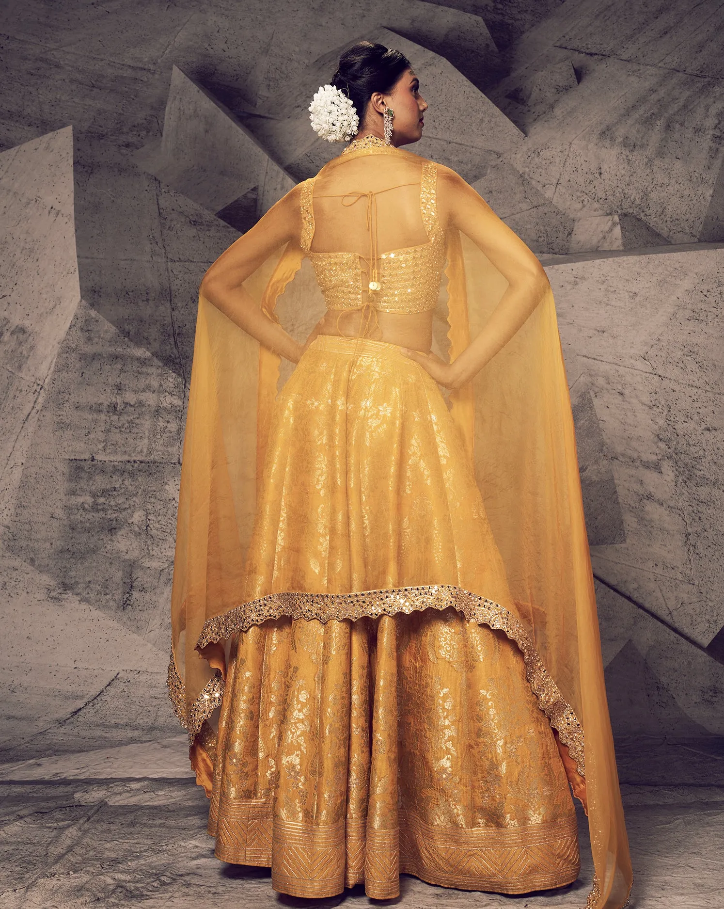 The Anant Genda Lehenga