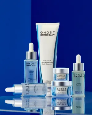 The Clean(er) Collection: Cleanser, 2 Serums, Moisturizer, Facial Oil