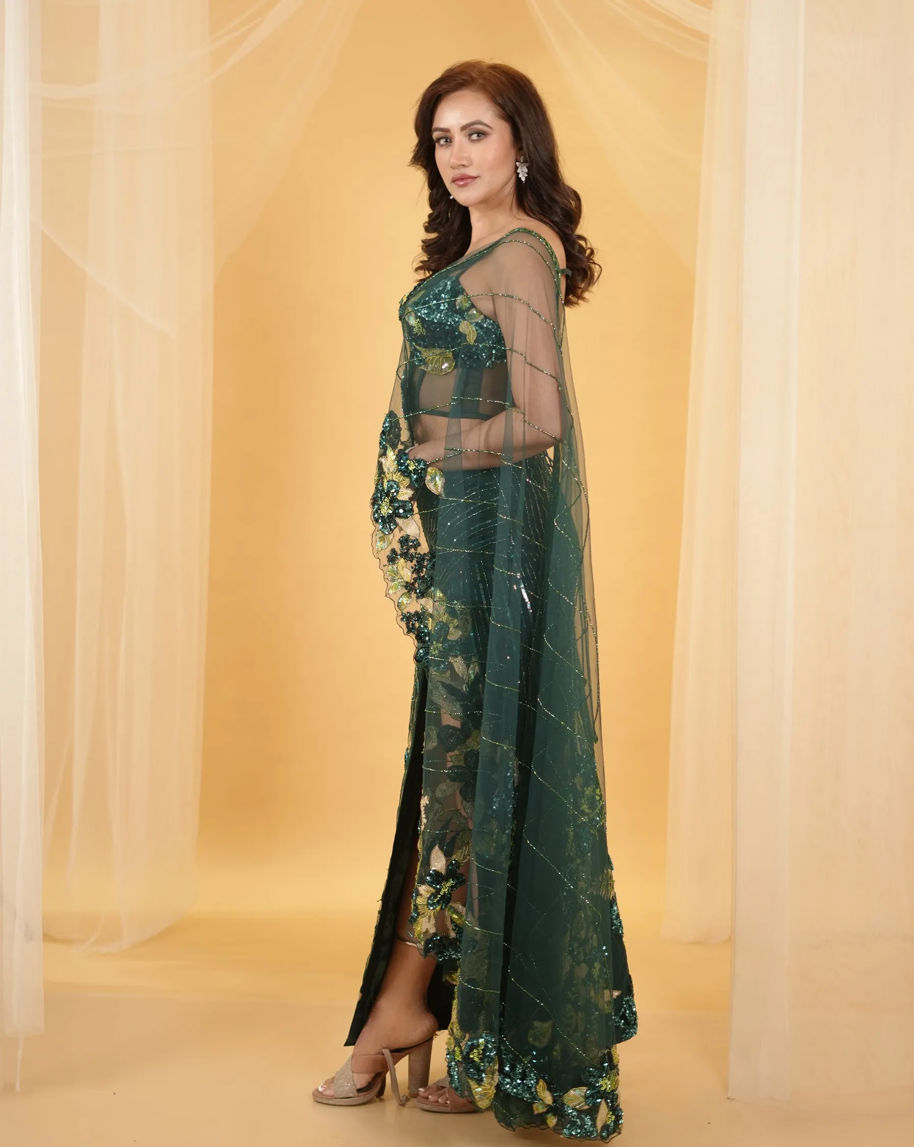 The Forest Slit Lehenga