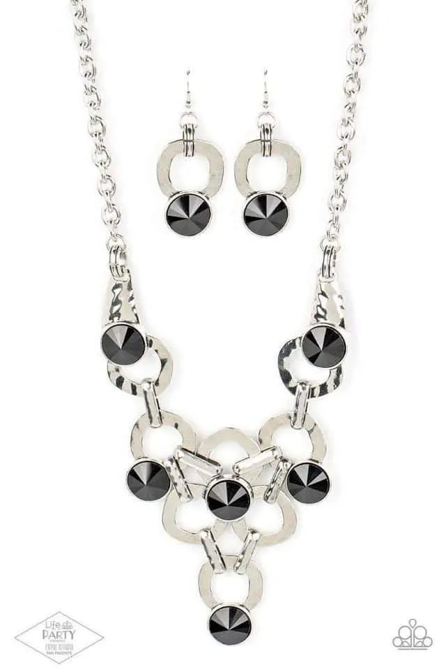 The Karla Paparazzi Zi Collection 2016 Silver Necklace