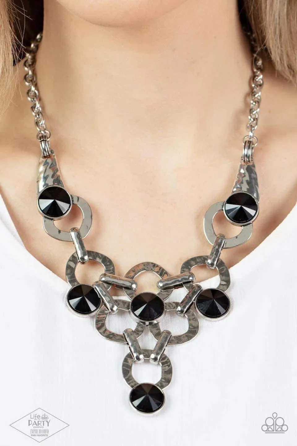 The Karla Paparazzi Zi Collection 2016 Silver Necklace
