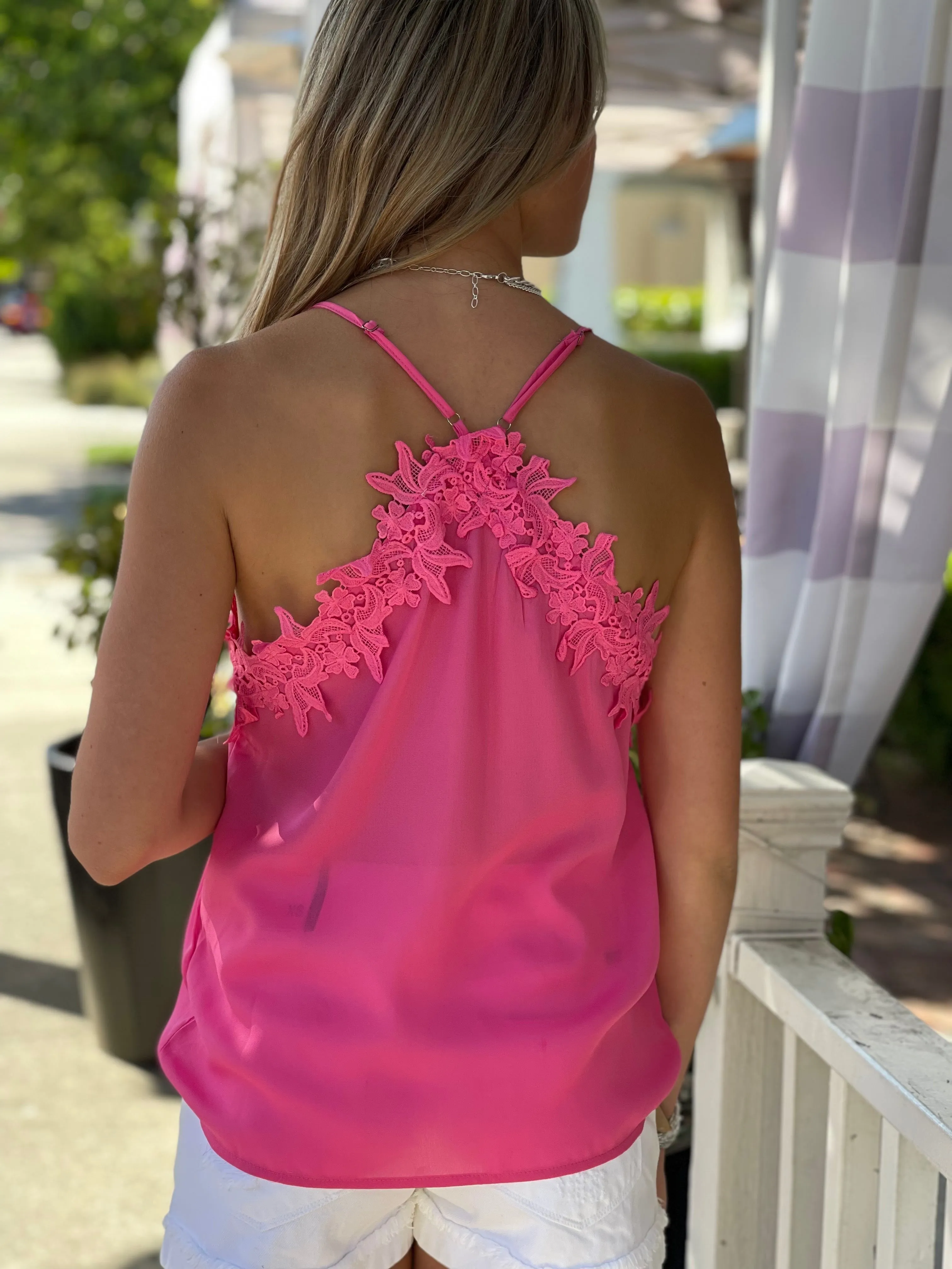 The Lacey Top-Pink