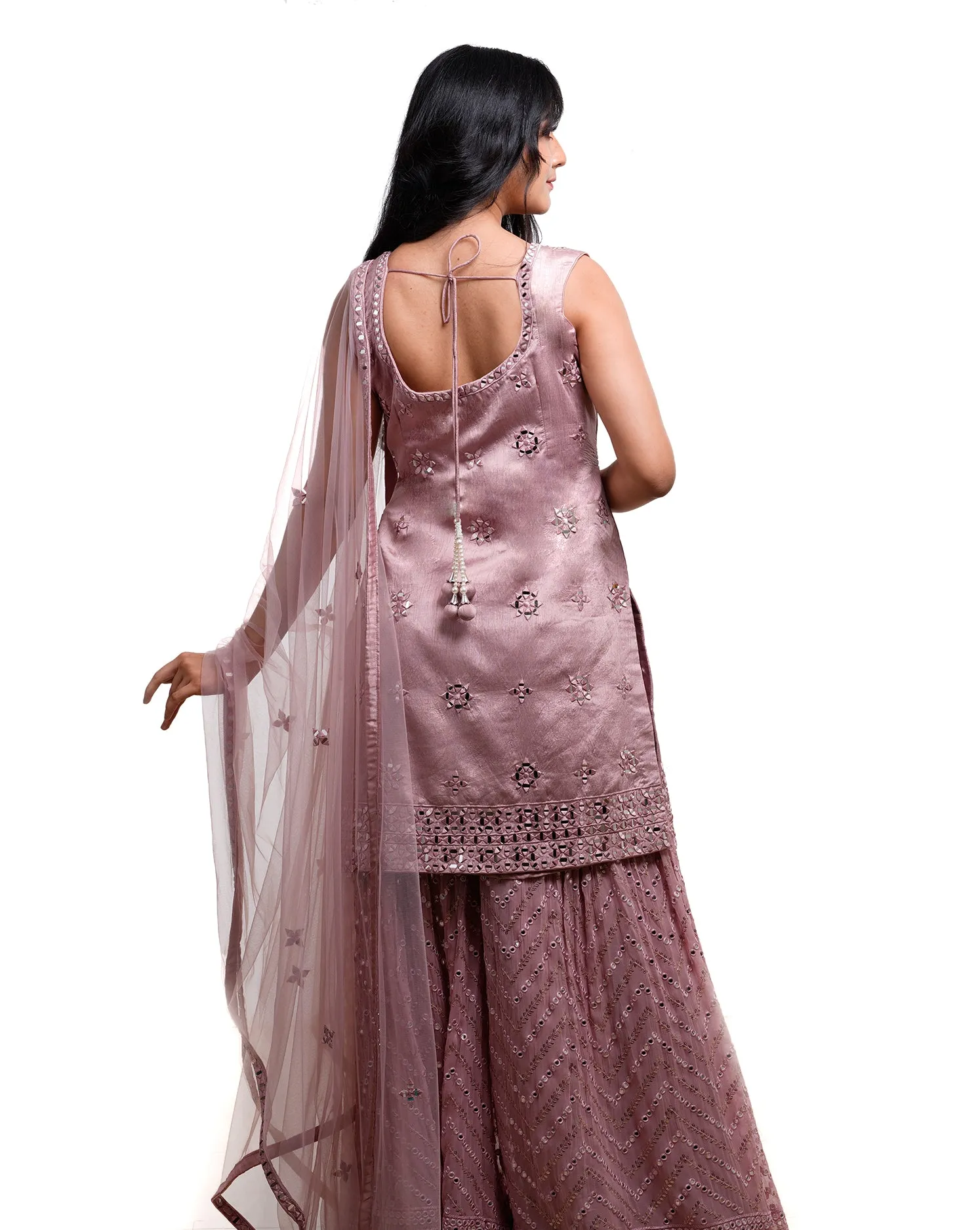 The Lilac Kurta Sharara