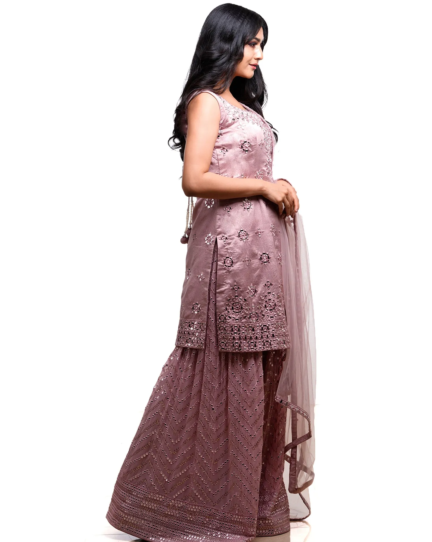 The Lilac Kurta Sharara