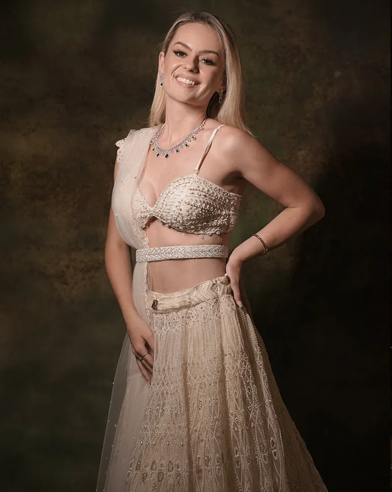 The Pearl Lehenga