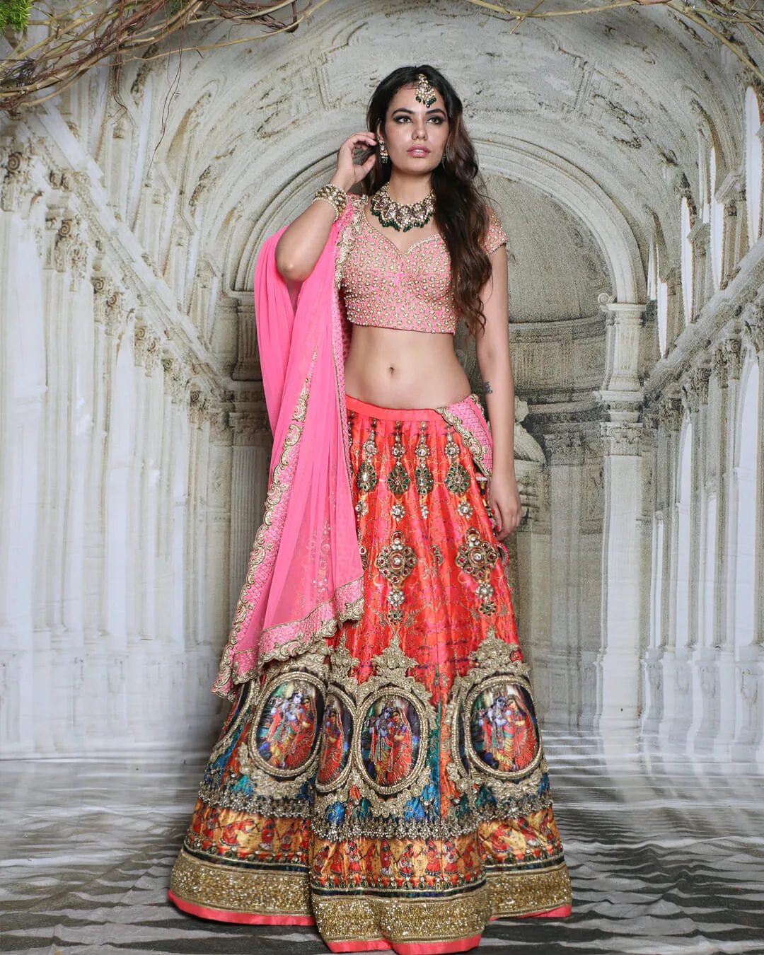 The Radha-Krishna Lehenga