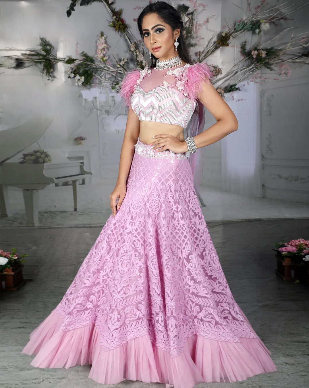 The Rubesco Lehenga