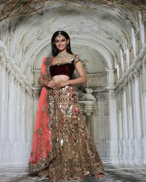 The Sheesh Mahal Lehenga
