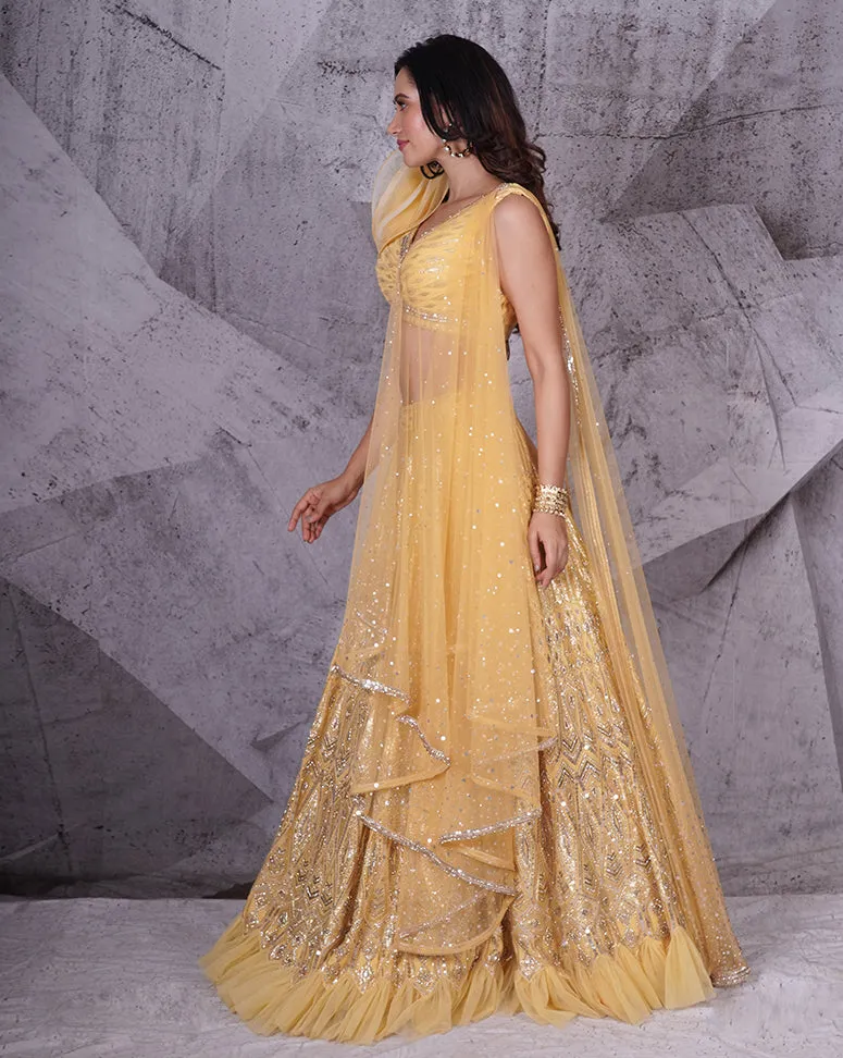 The Spree Sunshine Lehenga