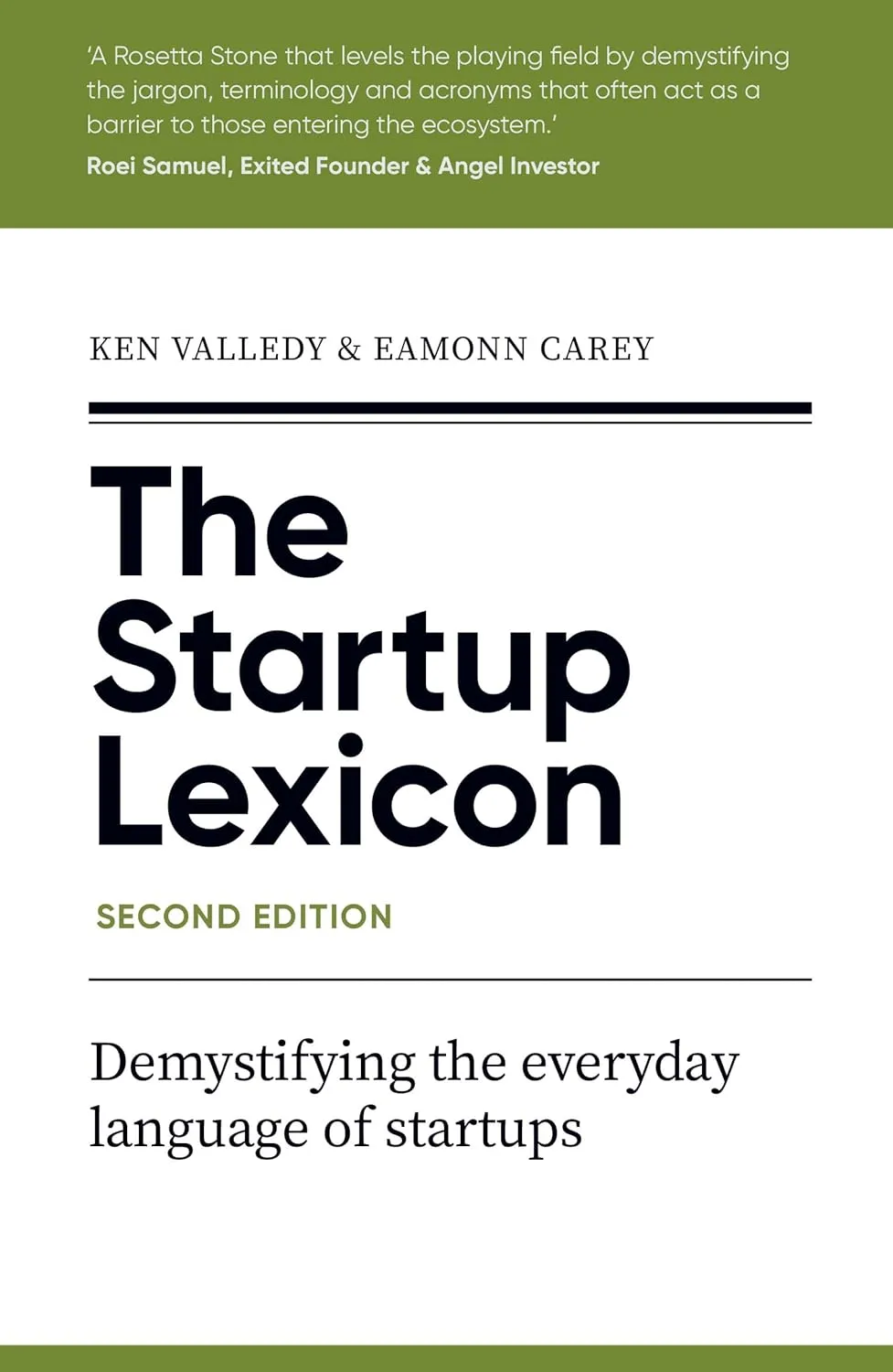 The Startup Lexicon