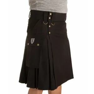 The Stowaway Kilt - Black