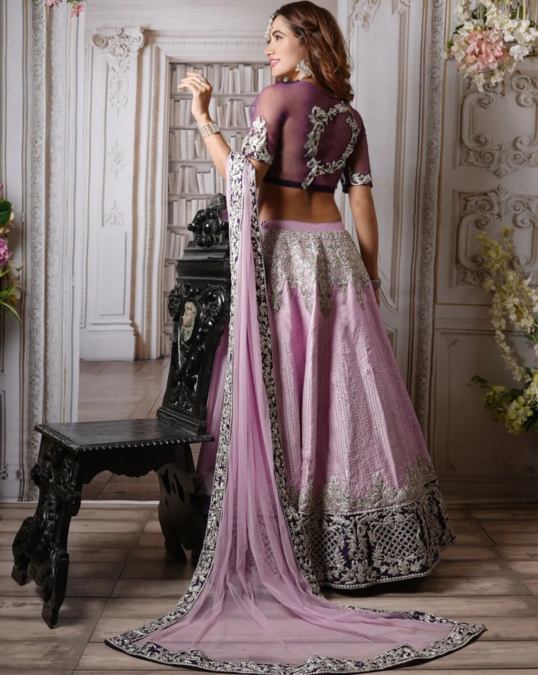 The Teasel Lehenga