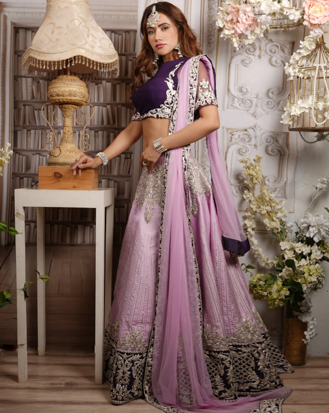 The Teasel Lehenga