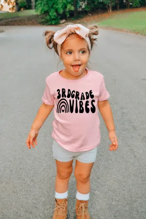 Third Grade Vibes Kids Tee