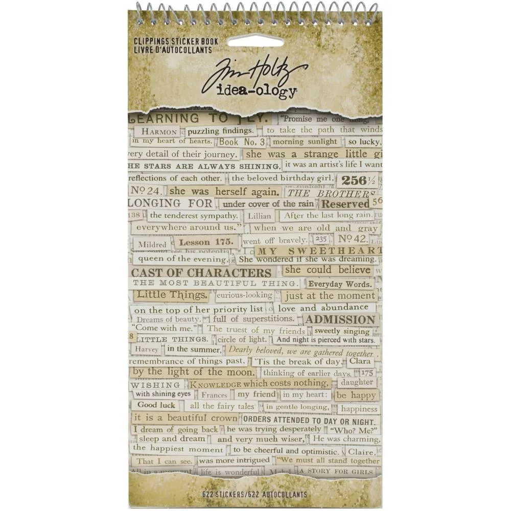 Tim Holtz Idea-ology - Clippings