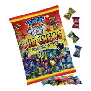 TNT Sour Chews Liquid Filled 1kg
