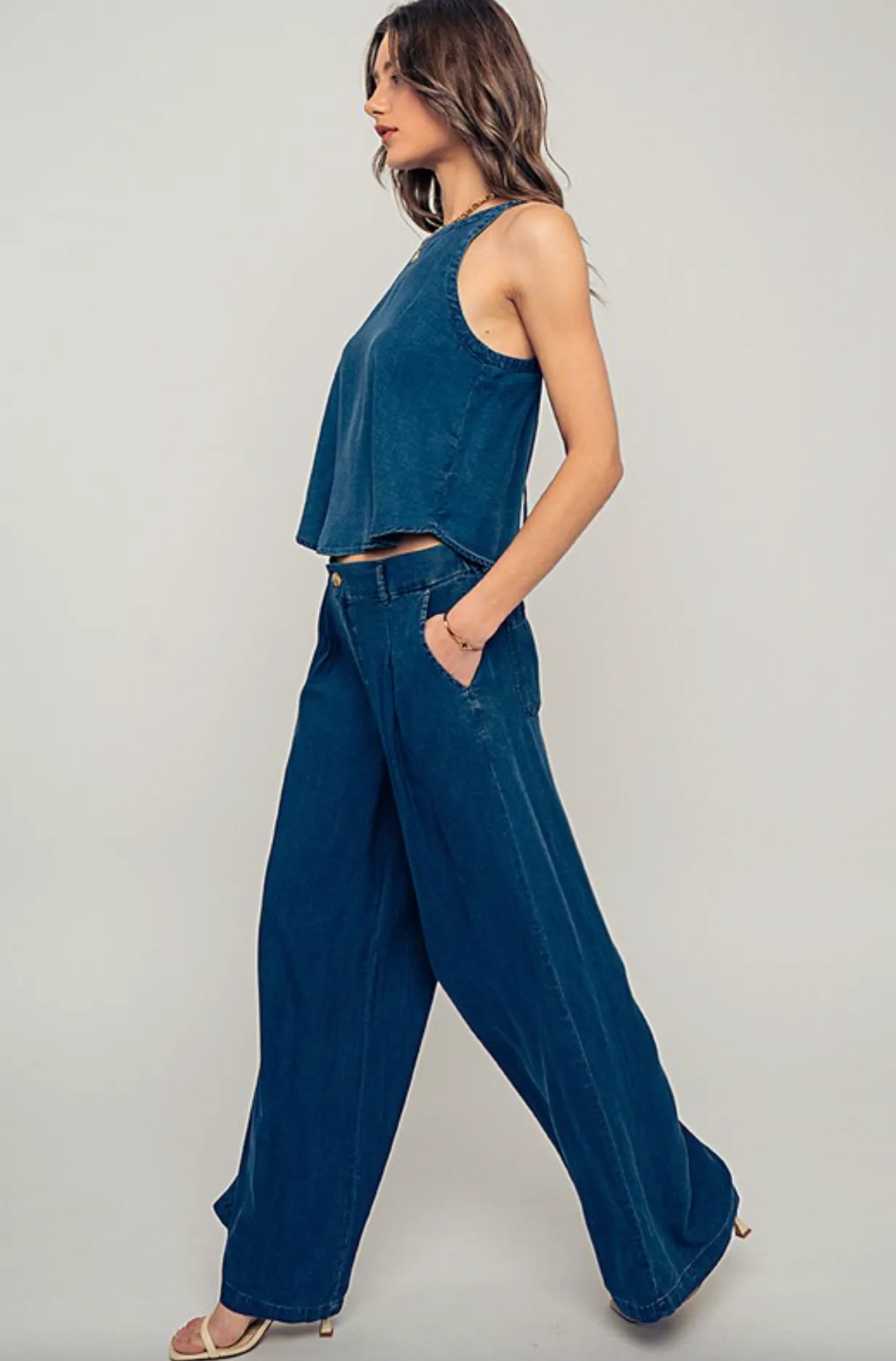 Trina Tie Back Tank