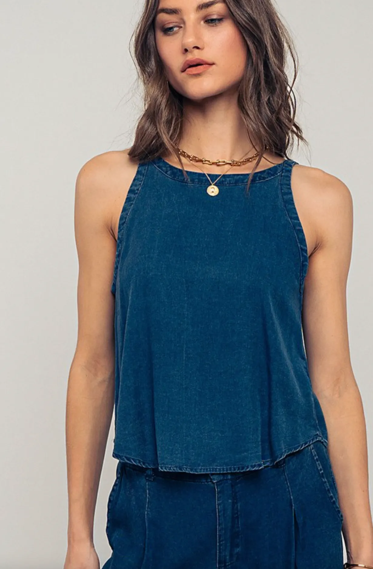 Trina Tie Back Tank
