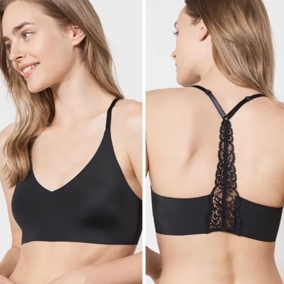 TRUE &amp; Co True Body Wireless Racerback Bralette