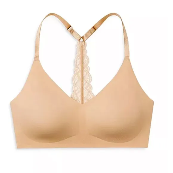 TRUE &amp; Co True Body Wireless Racerback Bralette