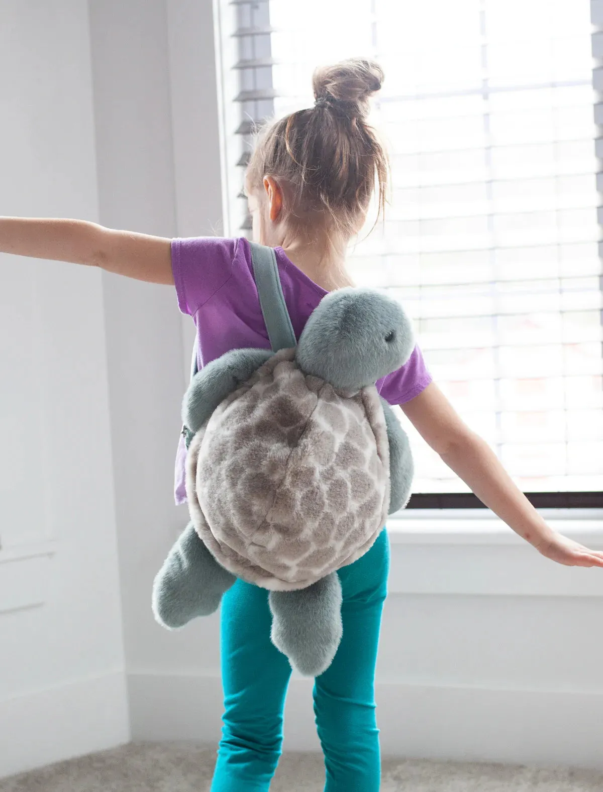 Turtle Plush Backpack