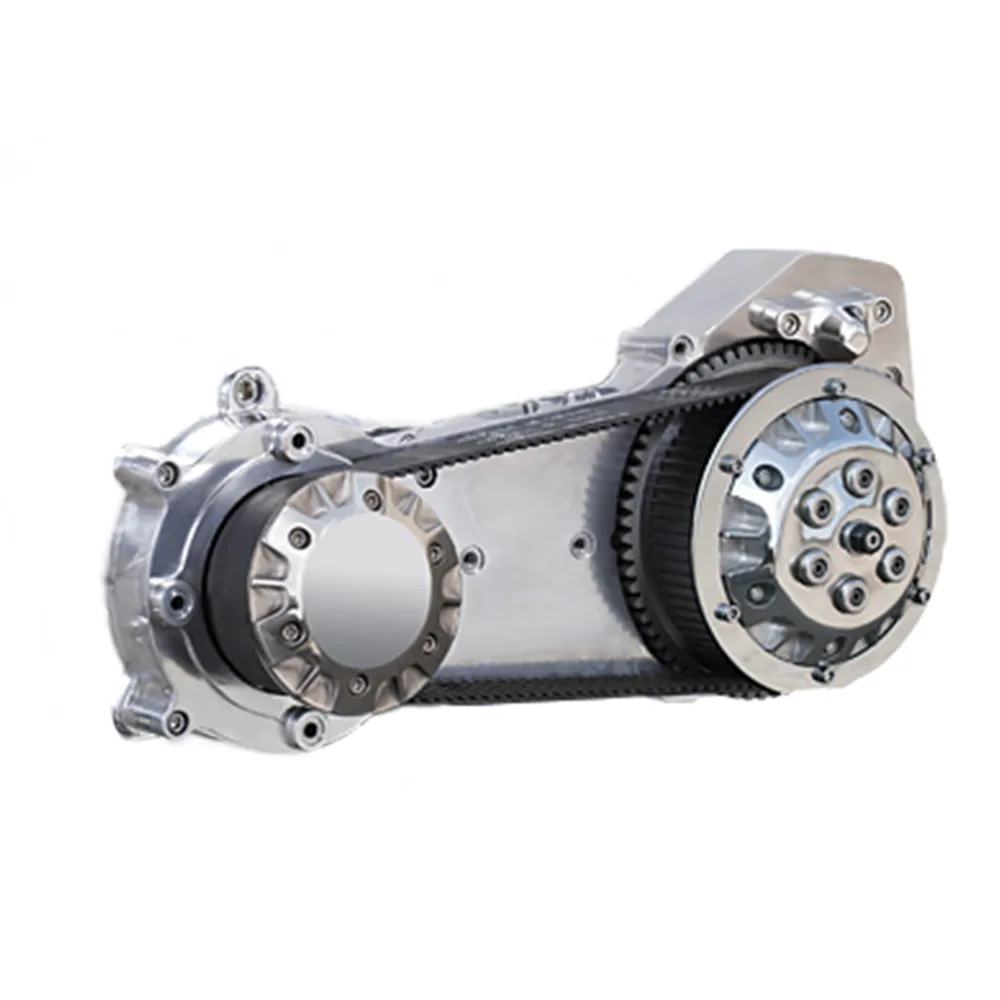 Ultima 2” Open Primary Belt Drive - 1990-2006 Dyna - Polished Finish