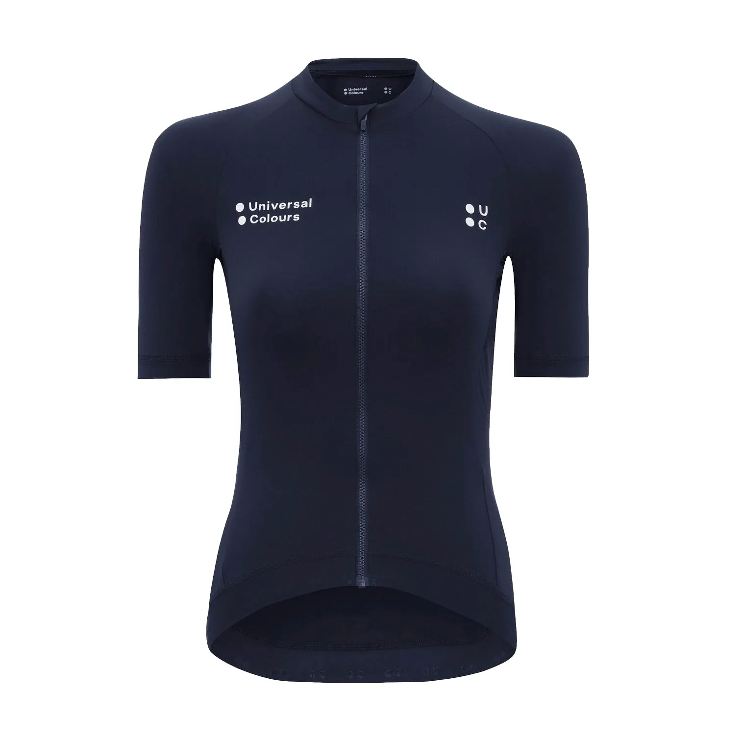 Universal Colours Women's Mono Short Sleeve Jersey - Navy Blue