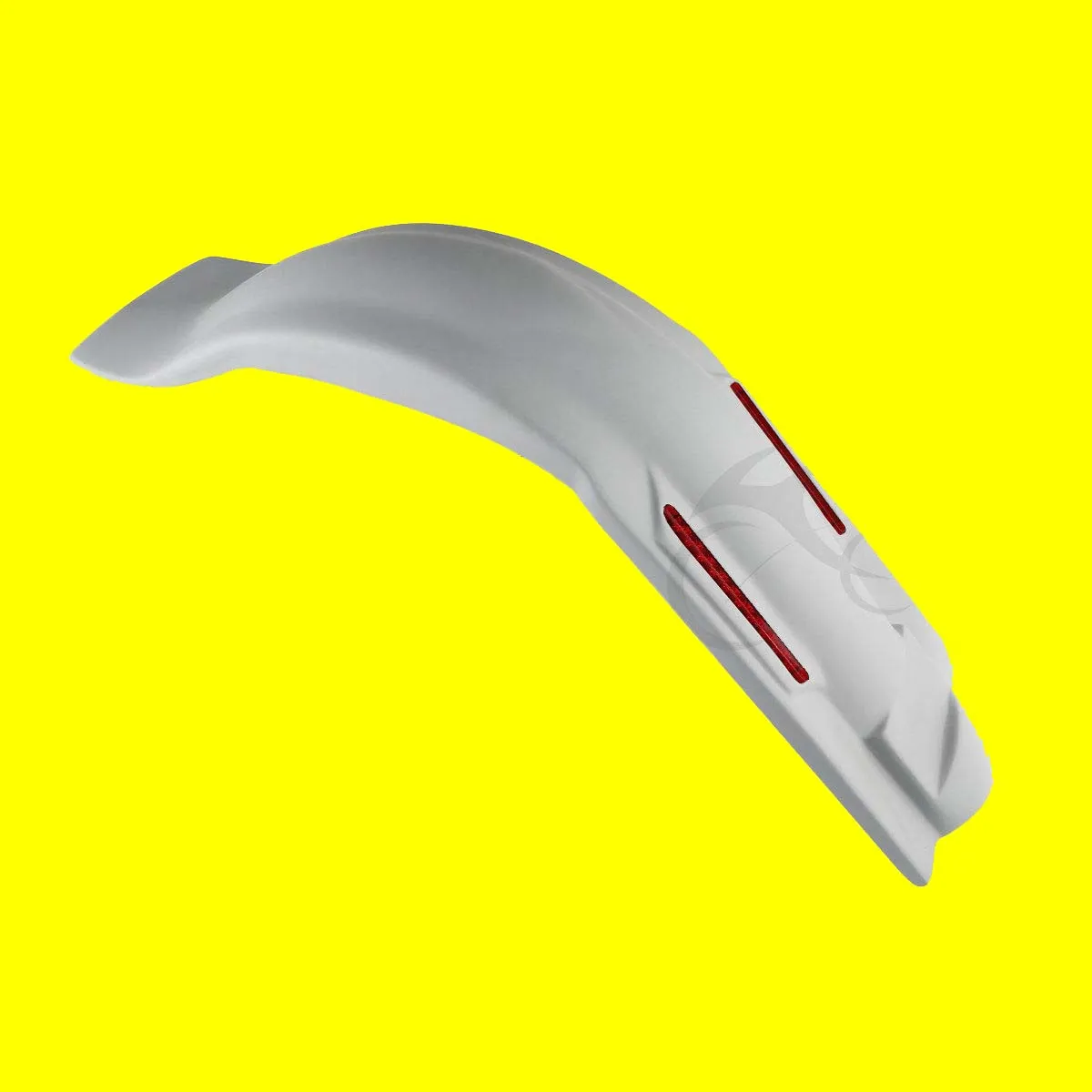 Unpainted 5" Stretched Fender w/ Light For Harley 89-13 Touring Road King Glide