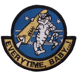US Military USN Tomcat Everytime Baby Patch
