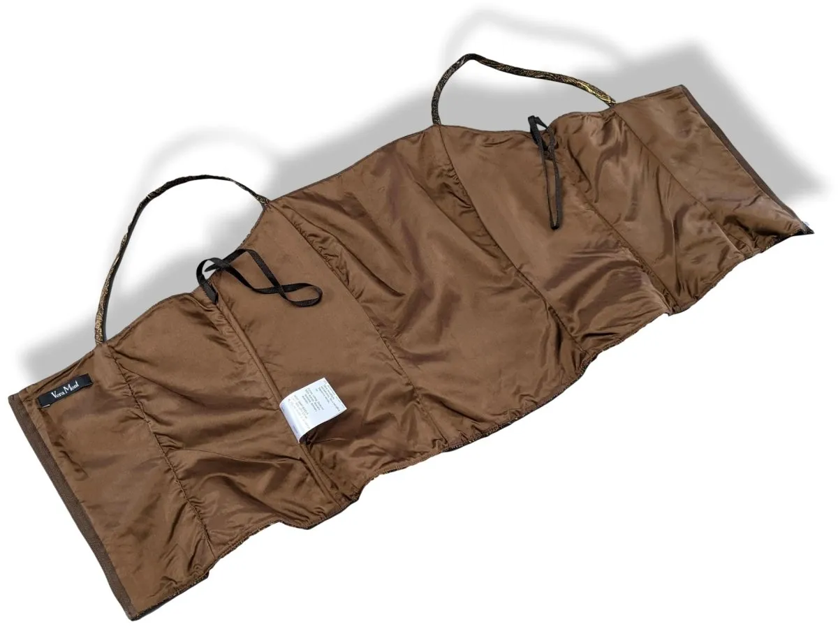 Vero Moda Gold/Brown Sparkling Evening Sleeveless Top Lovely!