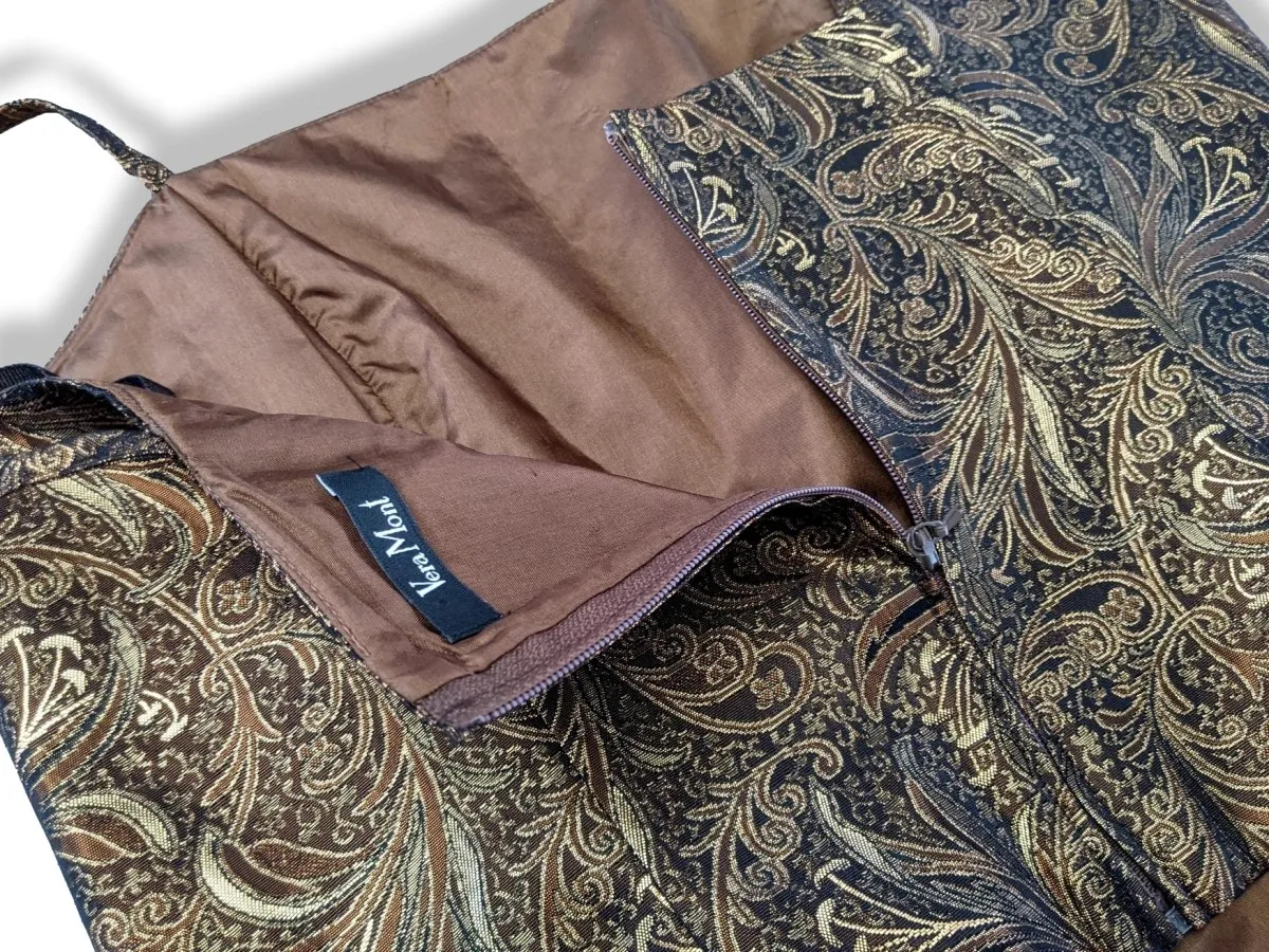 Vero Moda Gold/Brown Sparkling Evening Sleeveless Top Lovely!