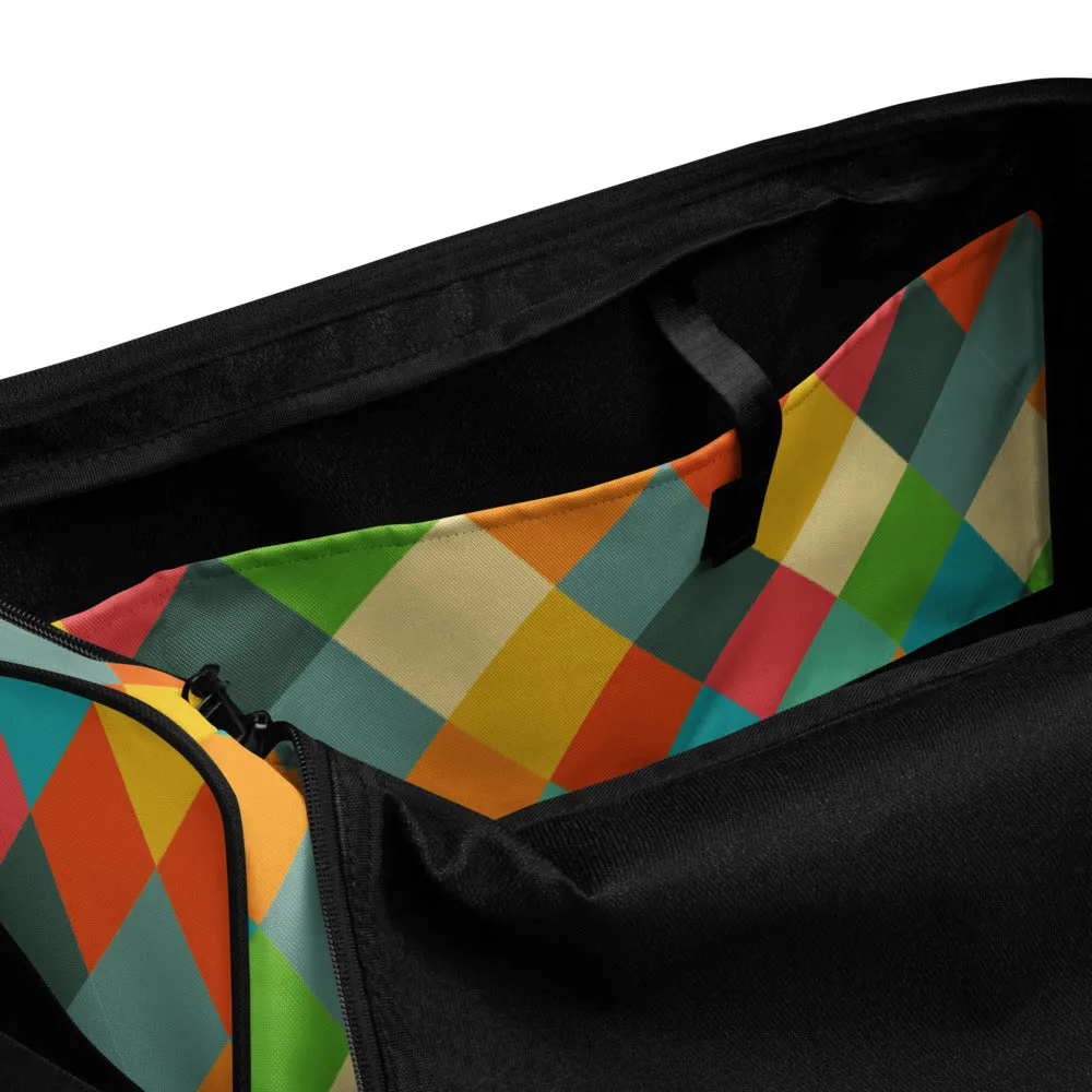 Vintage Diamond - Sustainably Made Duffle Bag