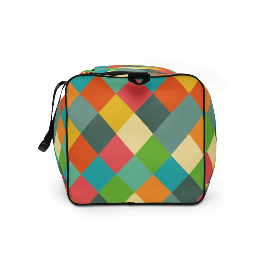 Vintage Diamond - Sustainably Made Duffle Bag