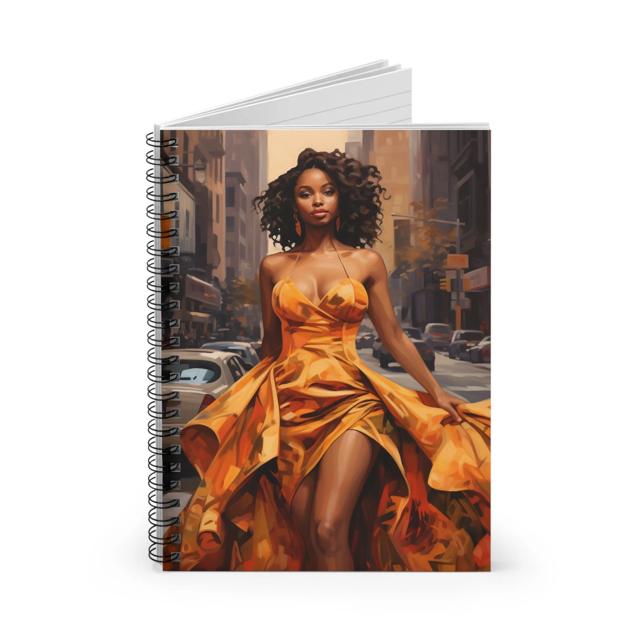 Vogue Vignettes: The Fashion Woman's Lined Sketches Journal