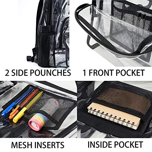 Vorspack Clear Backpack, reinforced