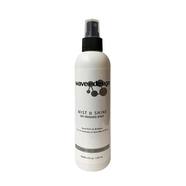 Wave By Design Mist & Shine Dry Finishing Spray 8oz