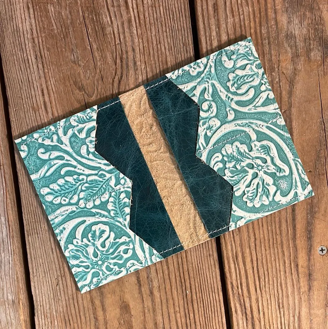 Waylon Wallet -  w/ Turquoise Sand tool
