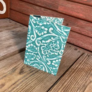 Waylon Wallet -  w/ Turquoise Sand tool