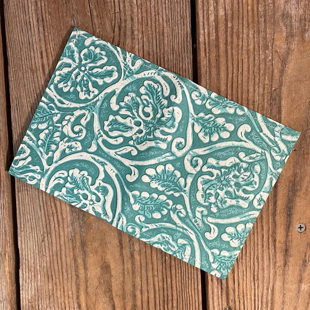 Waylon Wallet -  w/ Turquoise Sand tool