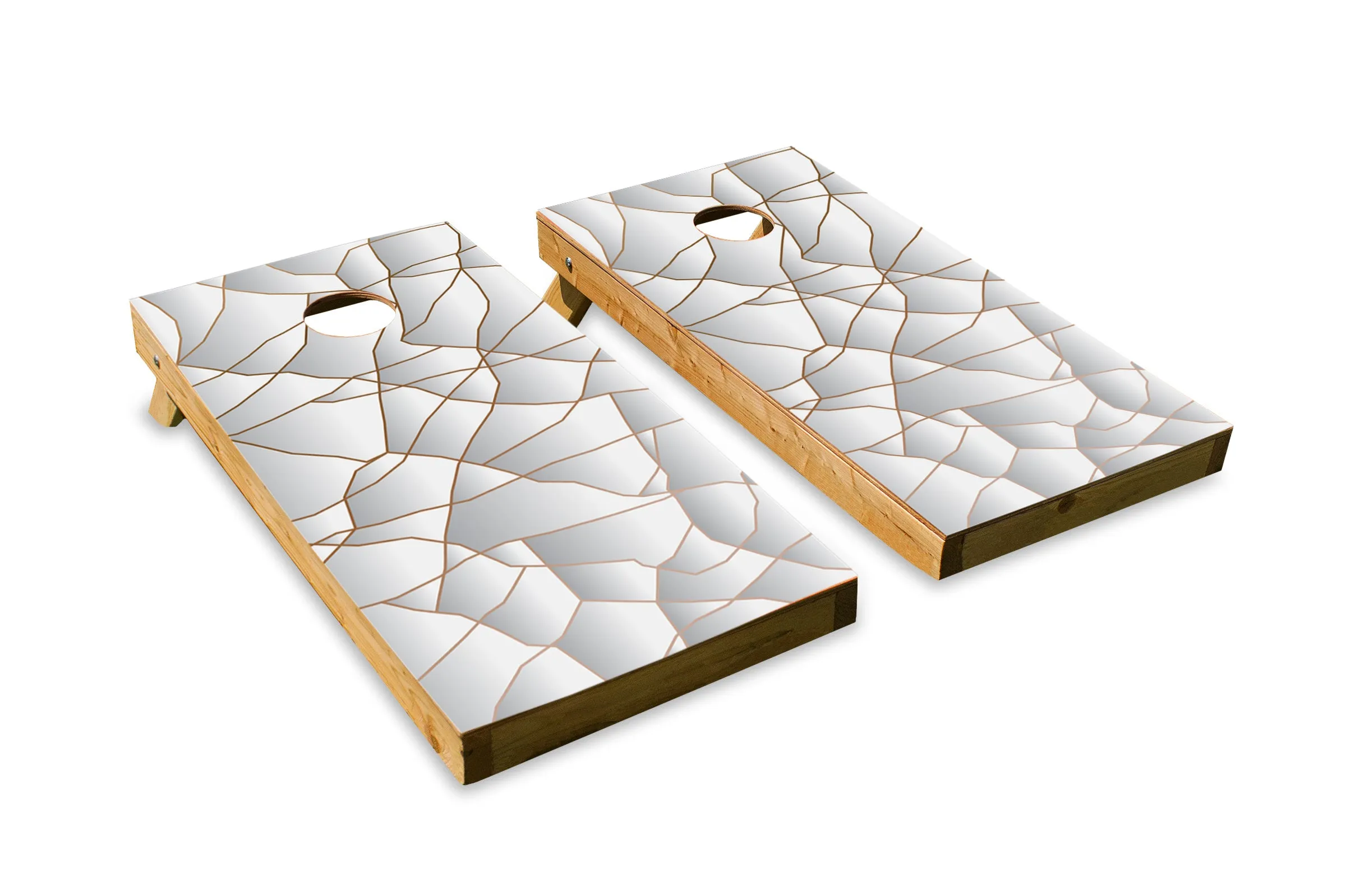 White and Gold Peaks