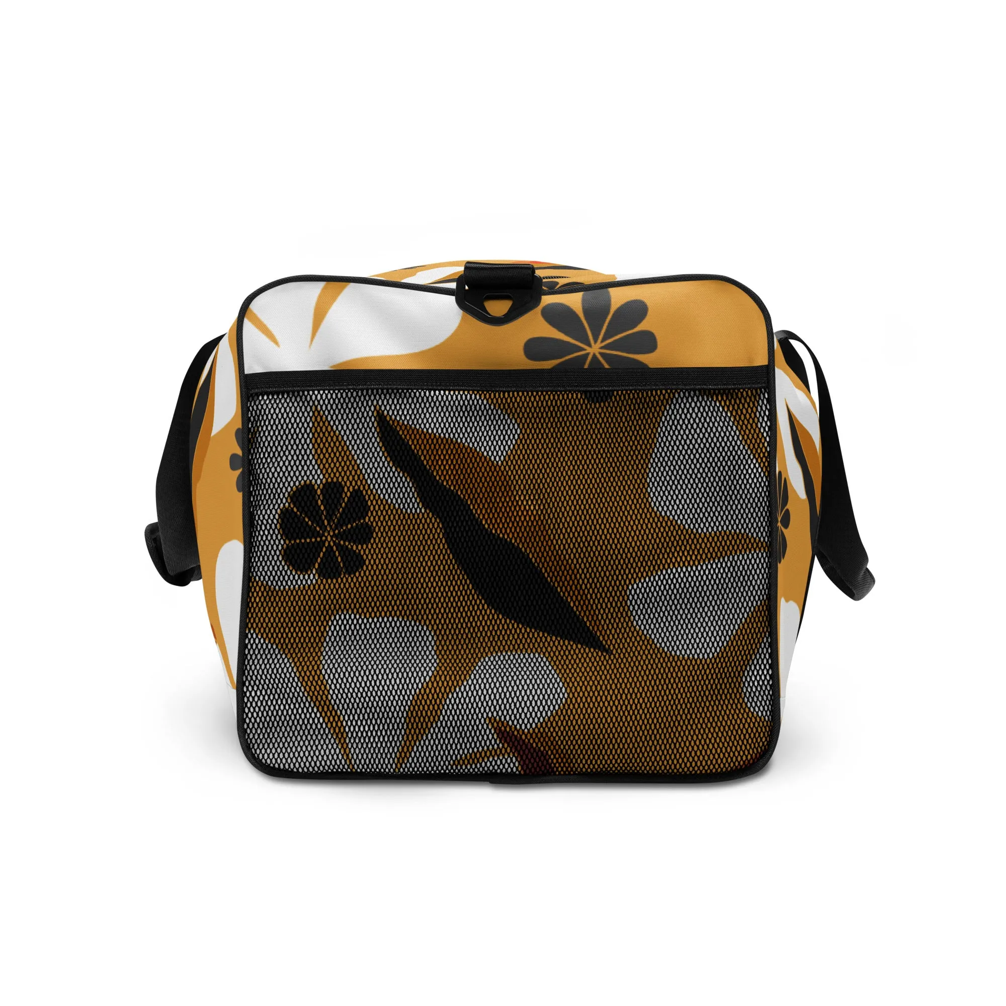 White Flowers Duffle Bag - OG Hippie Chick
