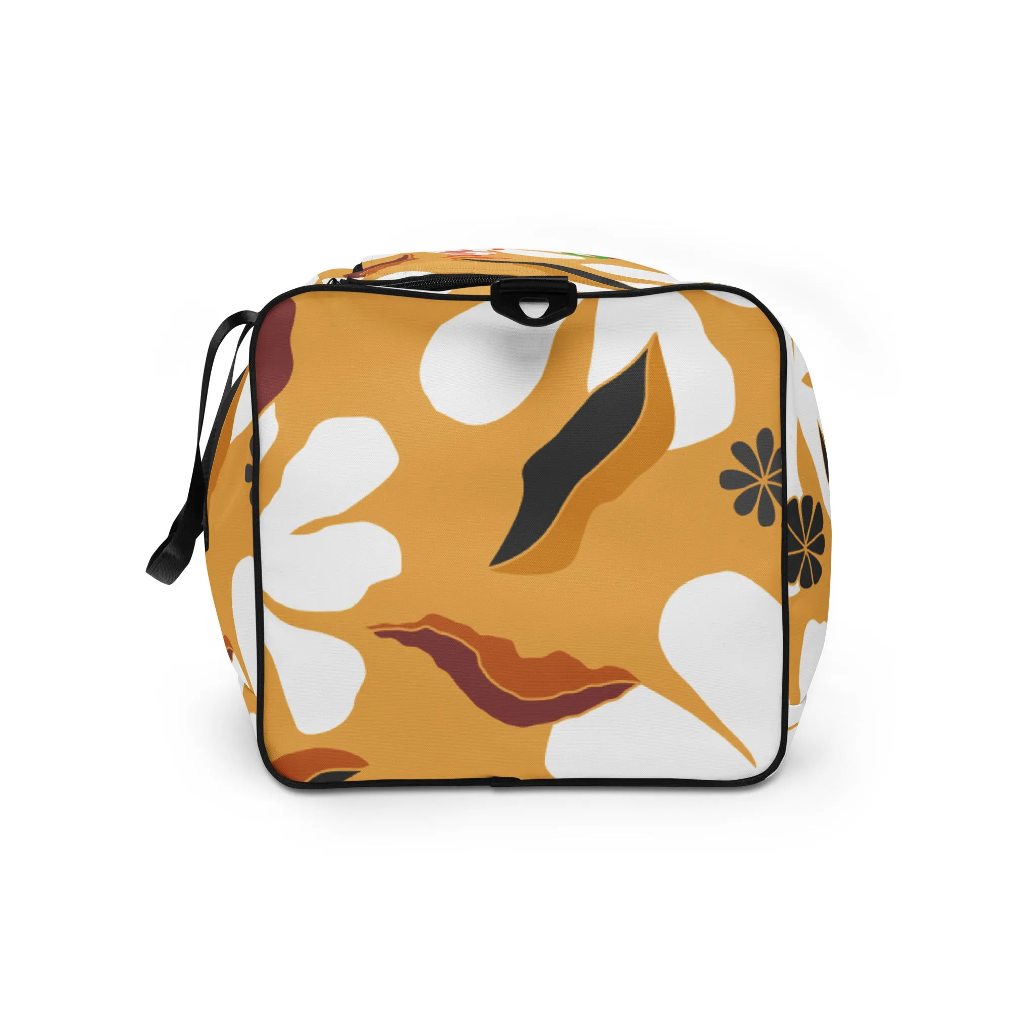 White Flowers Duffle Bag - OG Hippie Chick