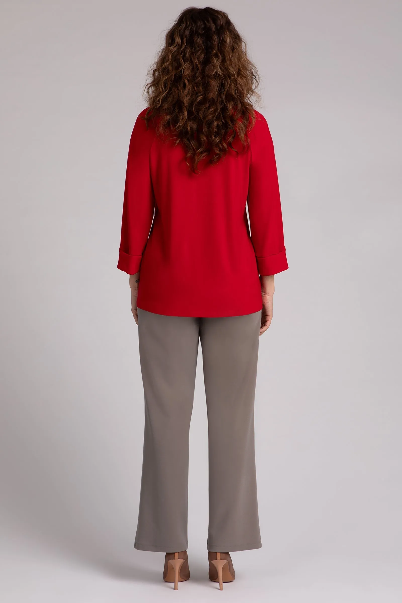 Wide Cuff Raglan Sleeve Top