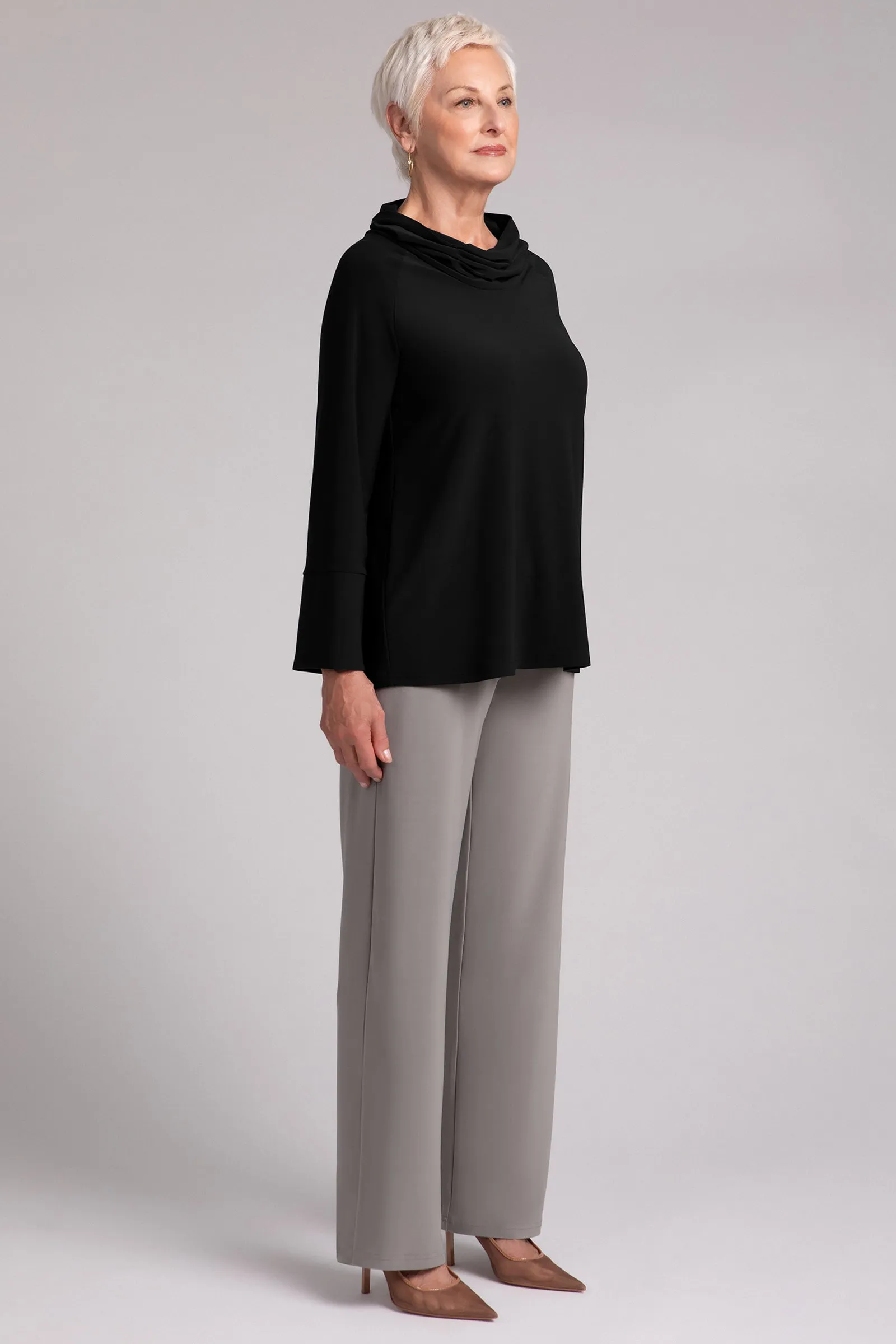 Wide Cuff Raglan Sleeve Top
