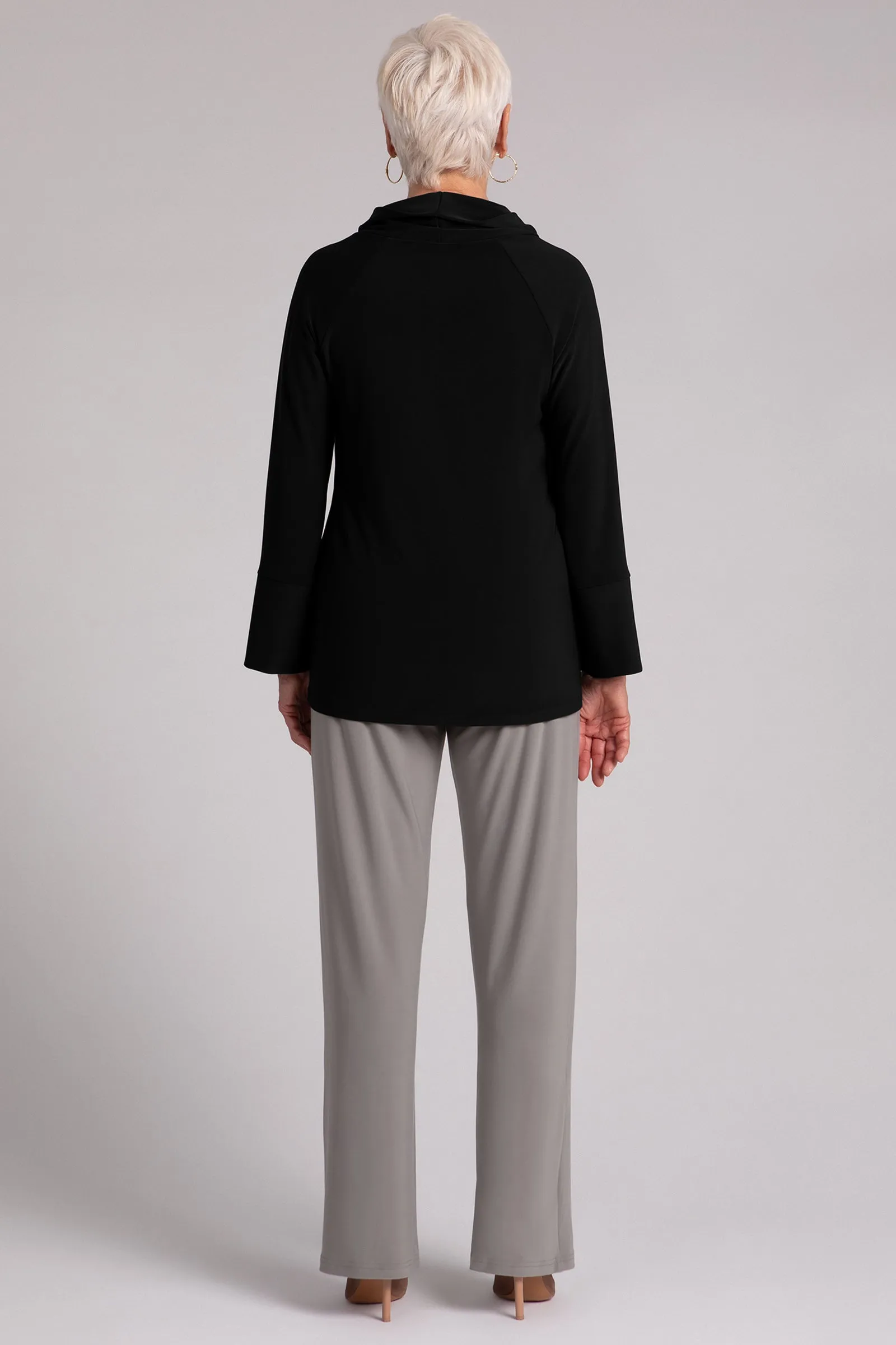 Wide Cuff Raglan Sleeve Top