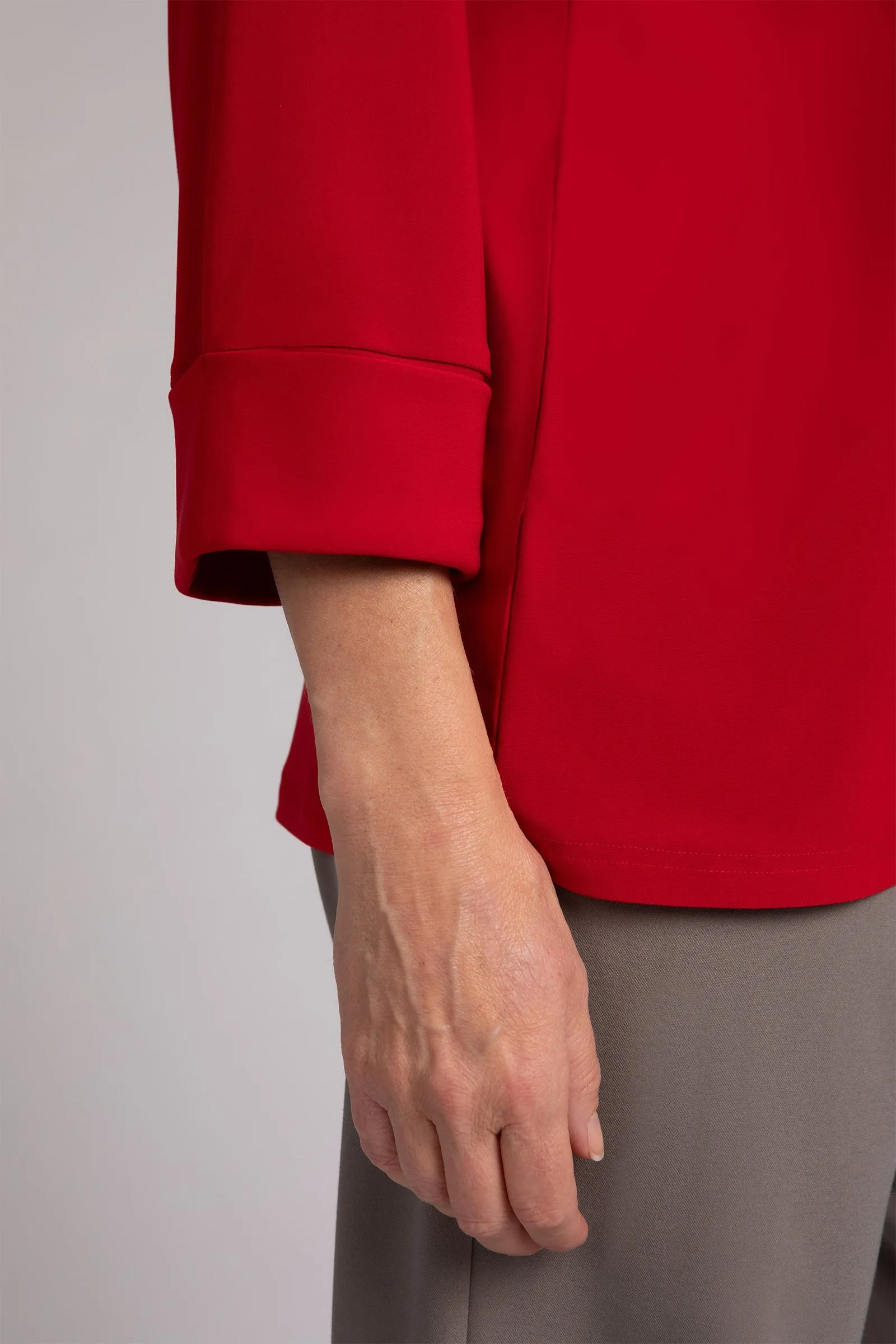 Wide Cuff Raglan Sleeve Top