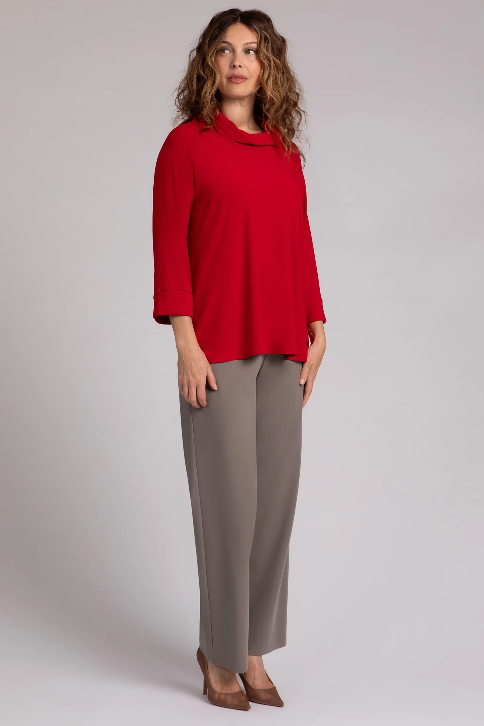 Wide Cuff Raglan Sleeve Top
